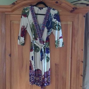 EUC Hale Bob wrap dress